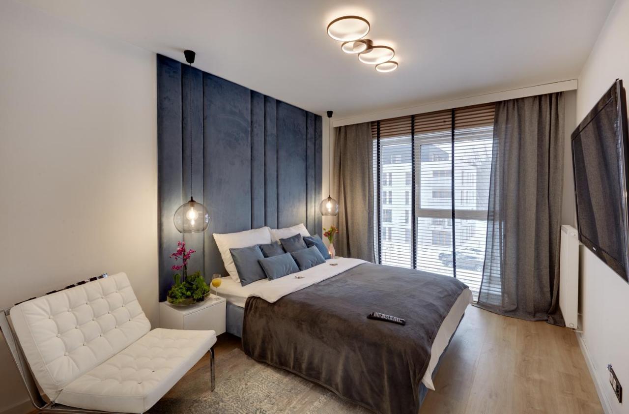 Seven Heaven Apartment คาโตวีตเซ ภายนอก รูปภาพ